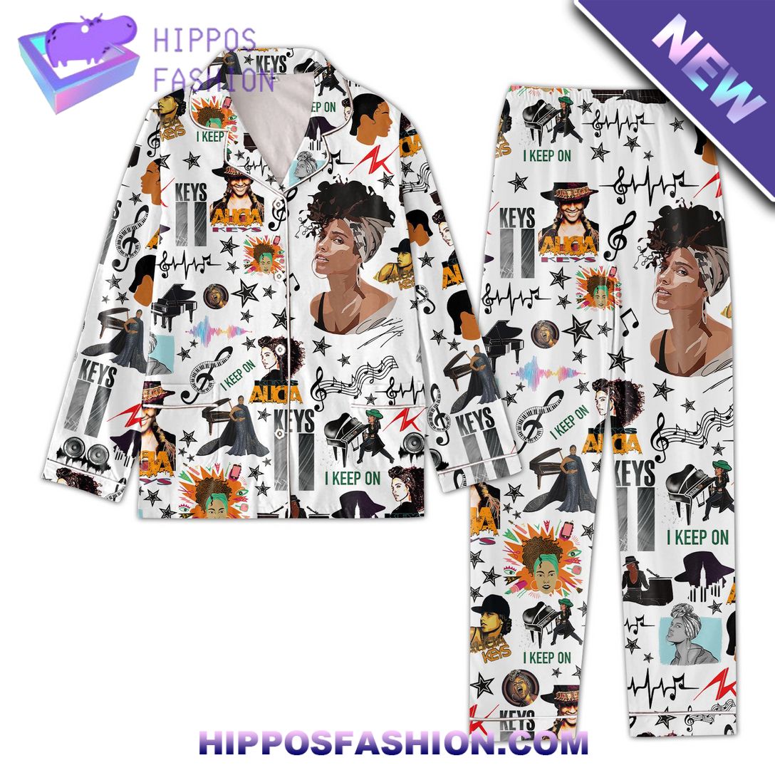 Alicia Keys Singer Custom Pajamas