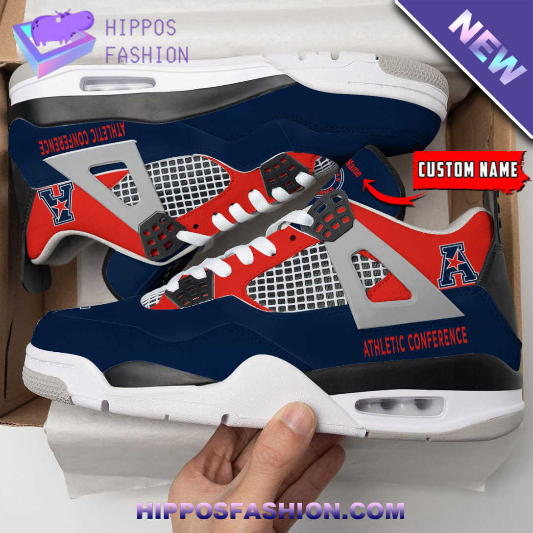 American Athletic Conference Personalized Air Jordan 4 Sneaker