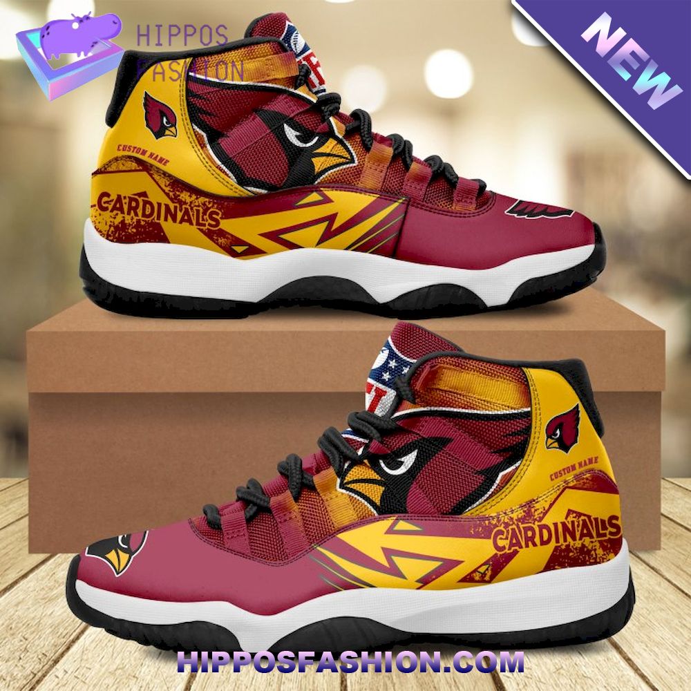 Personalized NFL Arizona Cardinals Custom Name Air Force Shoes - Tagotee