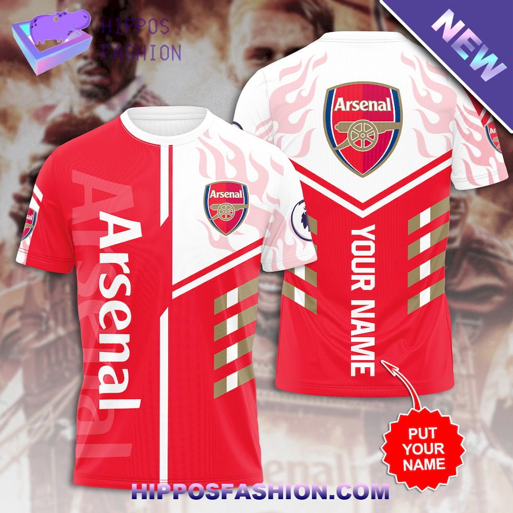Arsenal Football Club Personalized T-shirt 3D