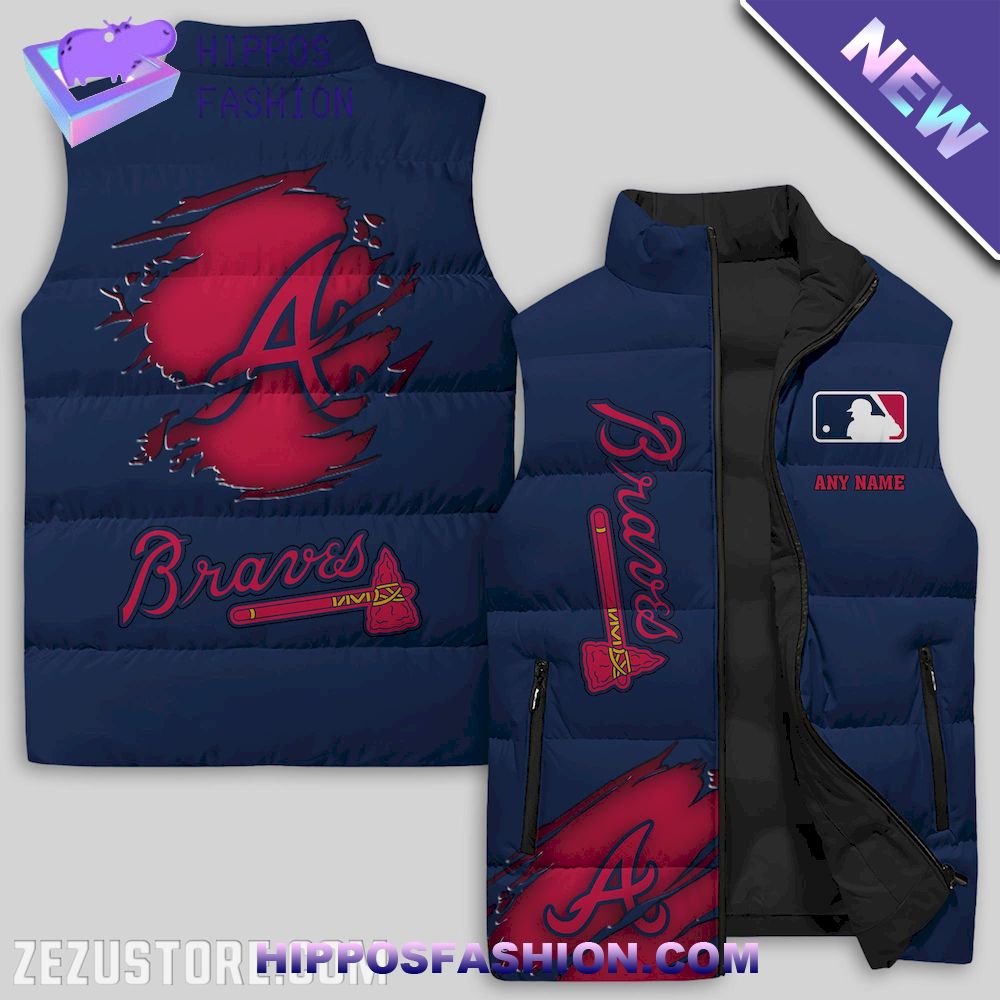 Atlanta Braves Game Day Puffer Vest