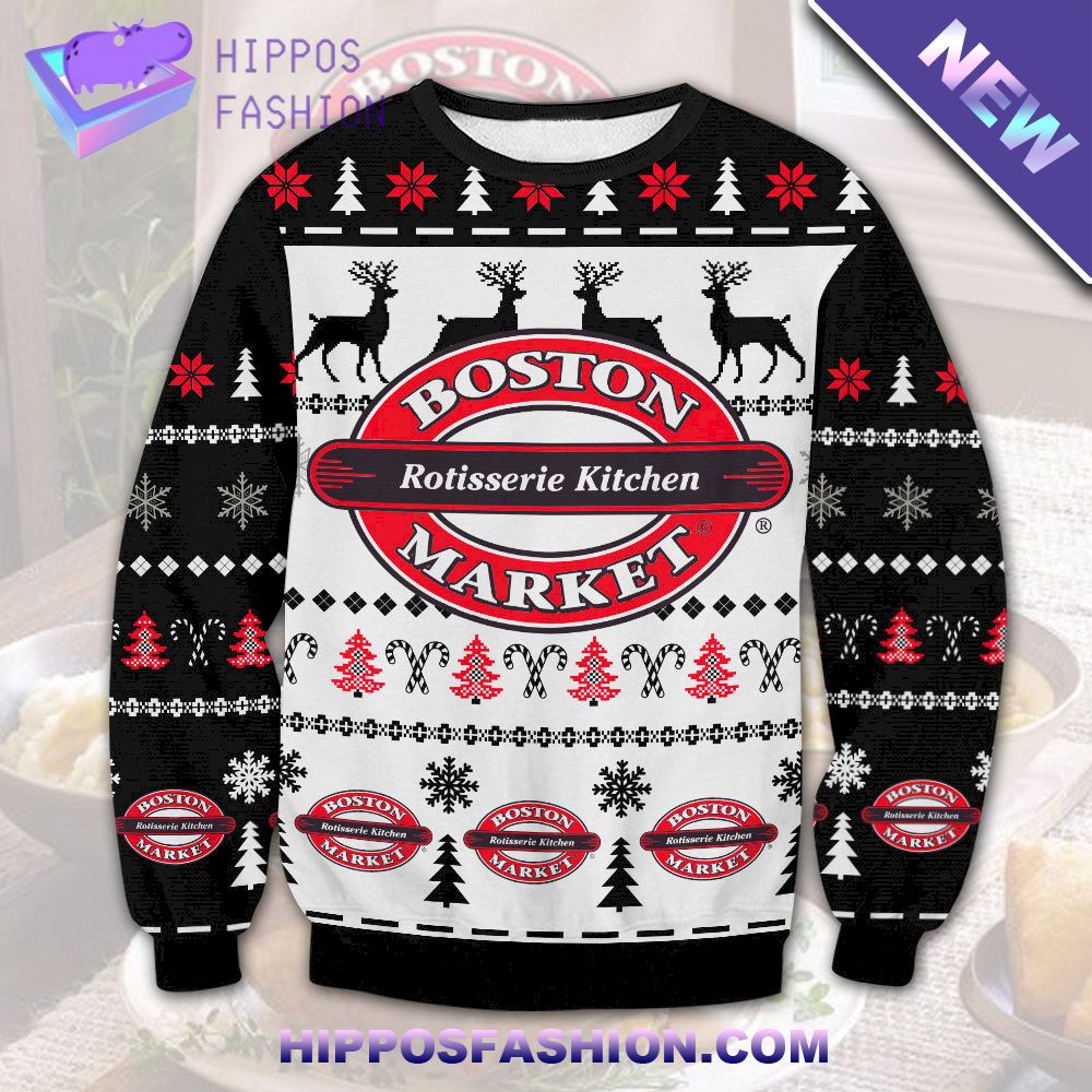 Boston Market Ugly Christmas Sweater