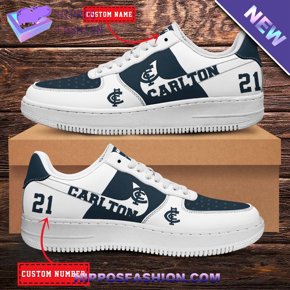 Personalized NFL New York Giants Custom Name Air Force Shoes - Tagotee