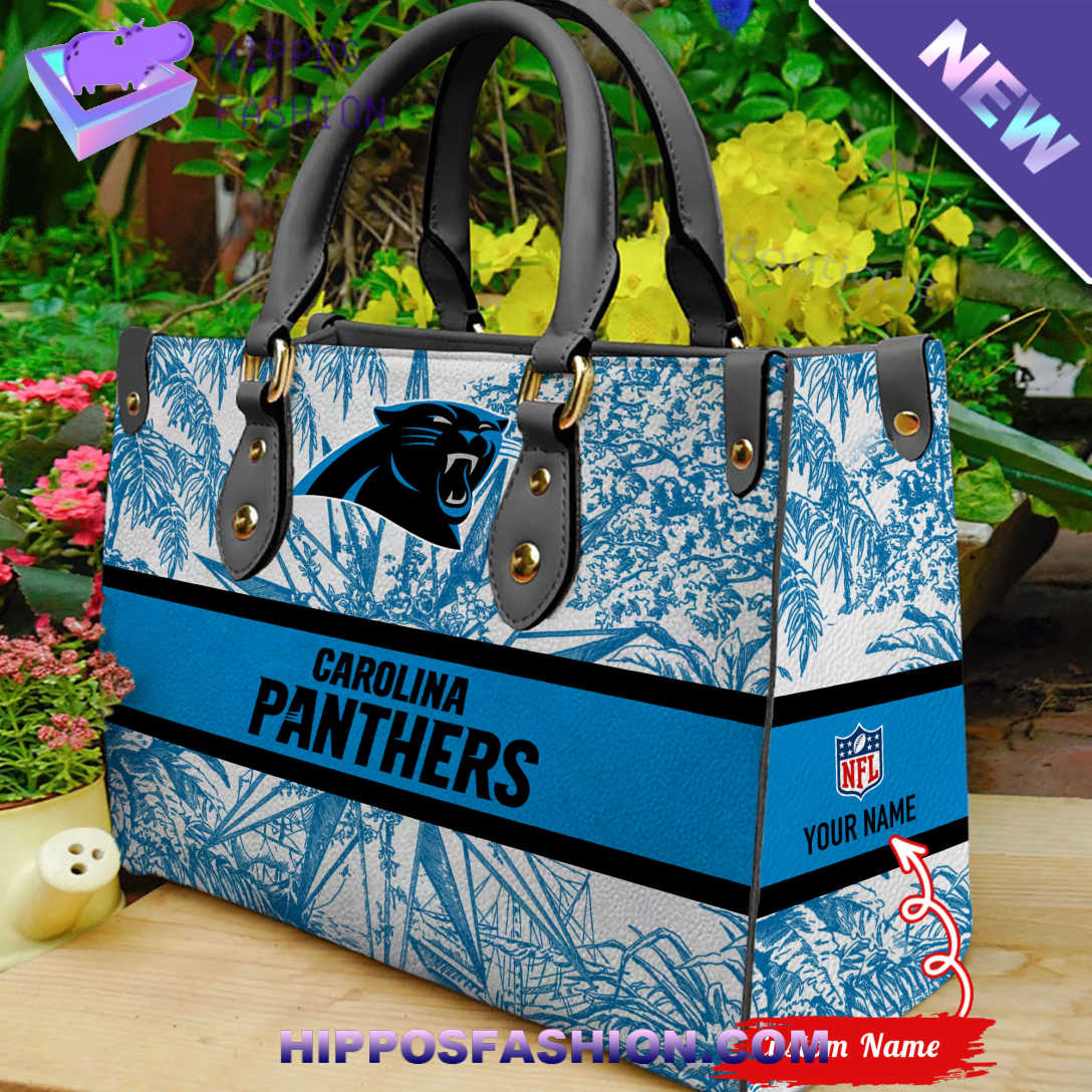 Carolina Panthers NFL Personalized Leather HandBag kpyOB.jpg