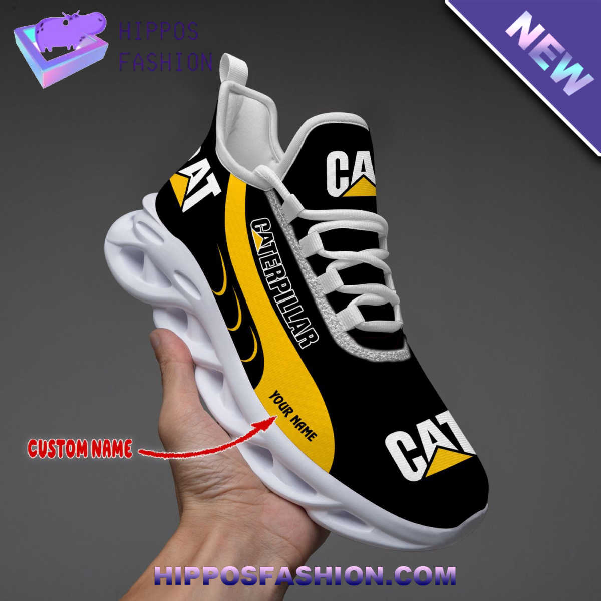Caterpillar Inc Fashion Custom Name Max Soul Shoes