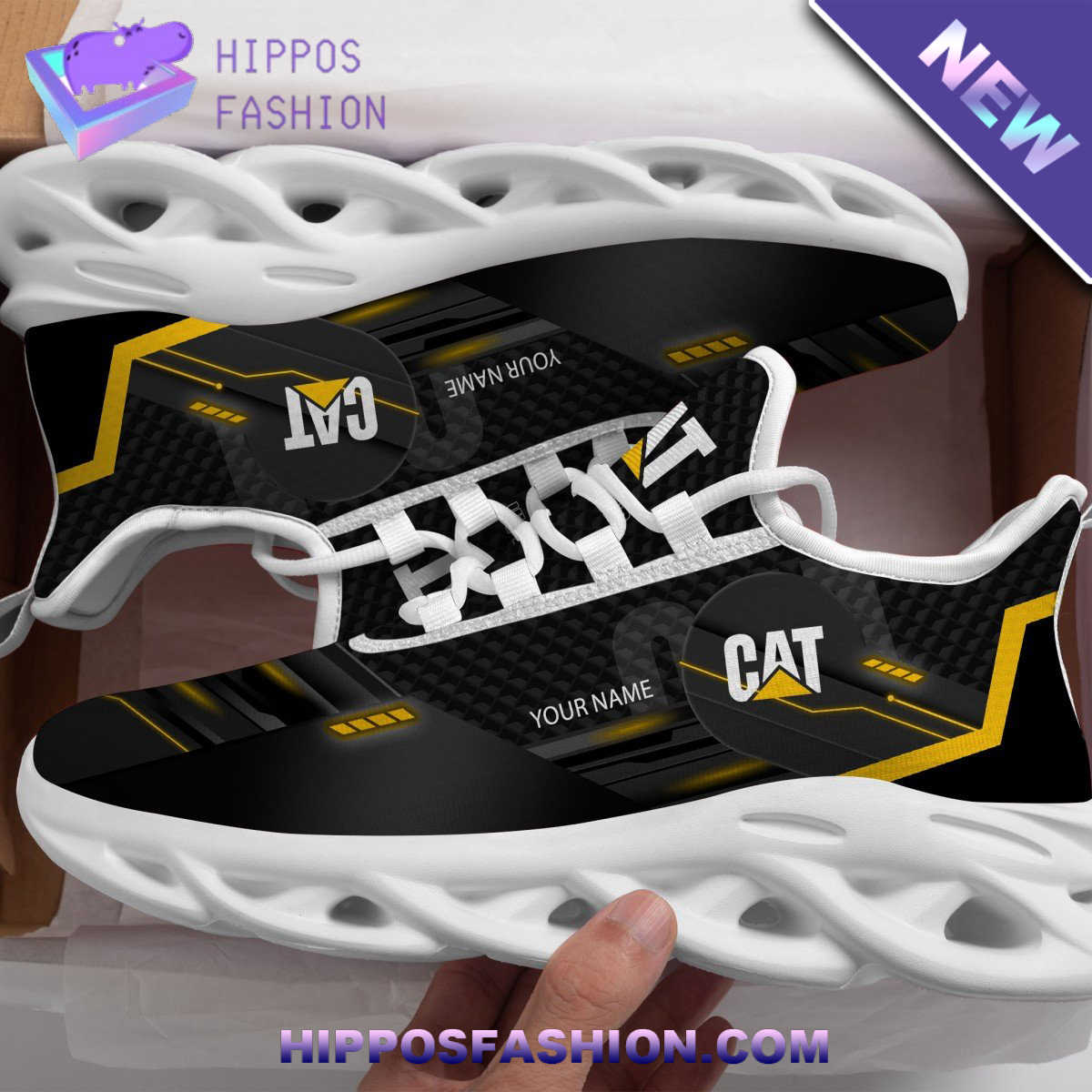 Caterpillar Inc Trending Custom Name Max Soul Shoes