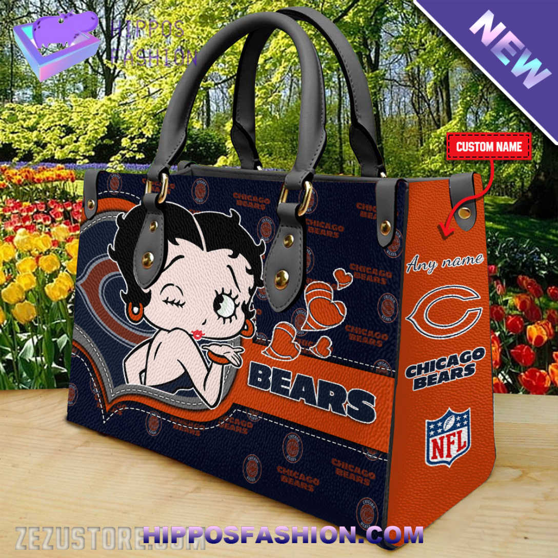 Chicago Bears NFL Betty Boop Personalized Leather HandBag xMkl.jpg