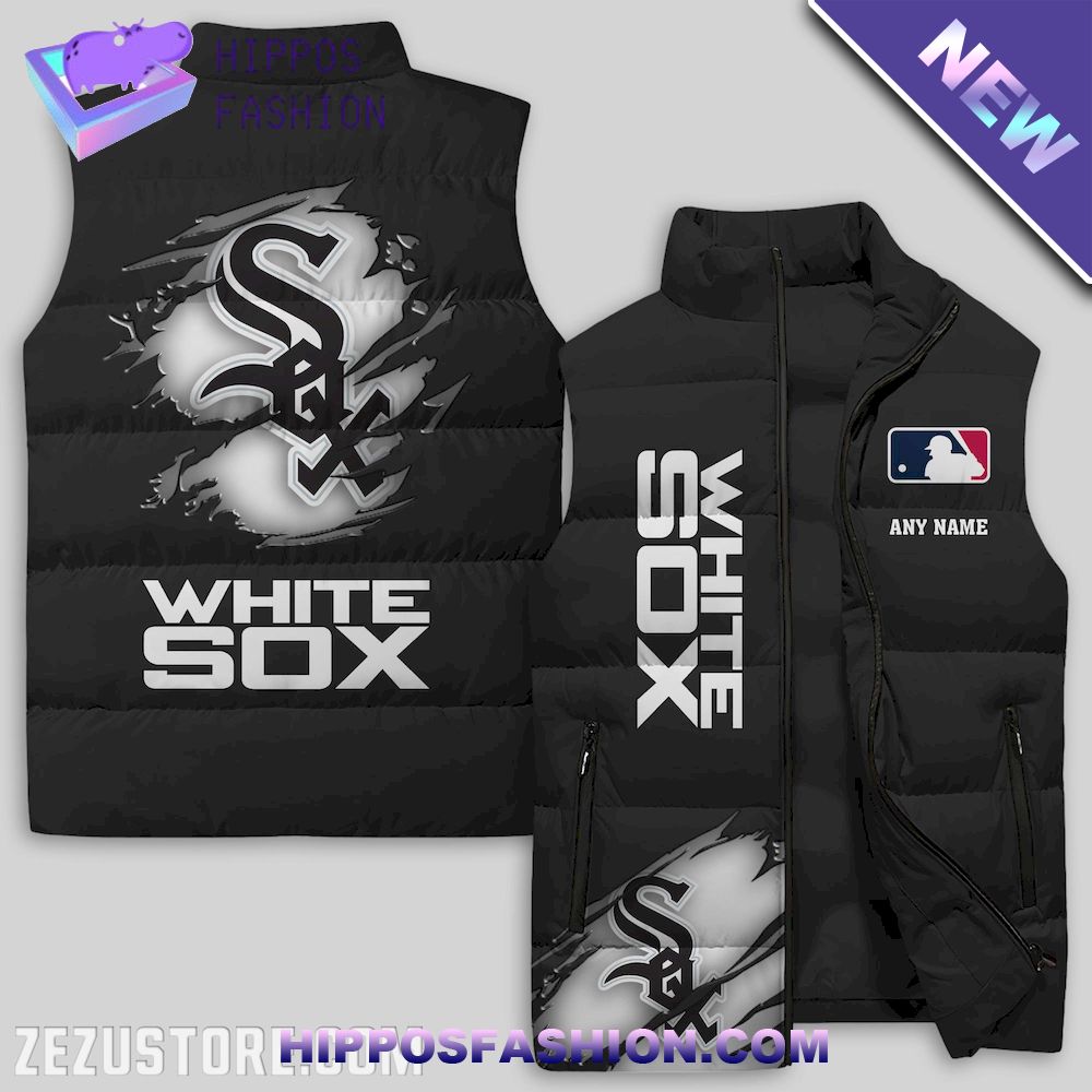Chicago White Sox MLB Personalized Puffer Jacket