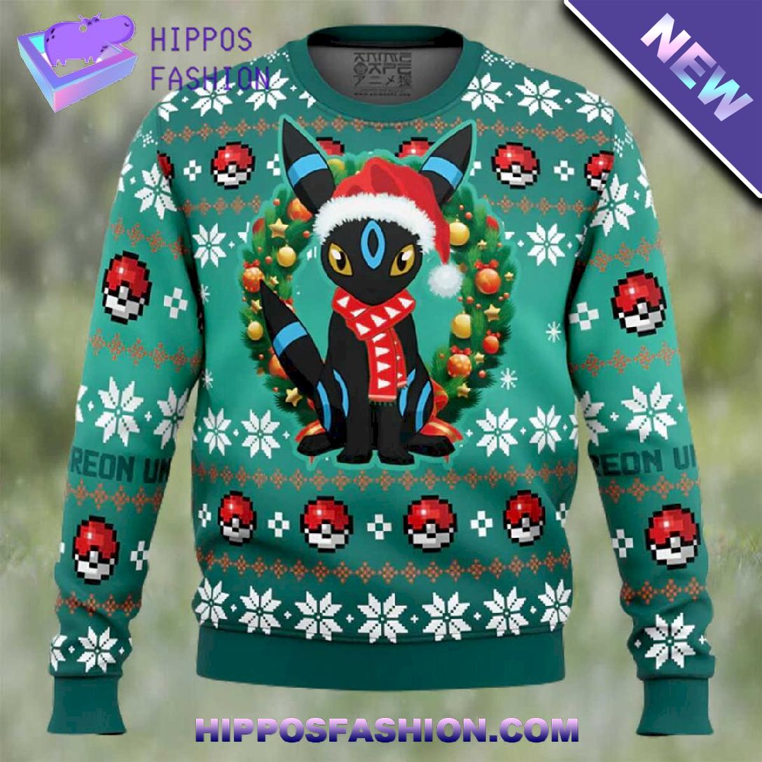 Christmas Umbreon Pokemon Ugly Christmas Sweater PdslL.jpg