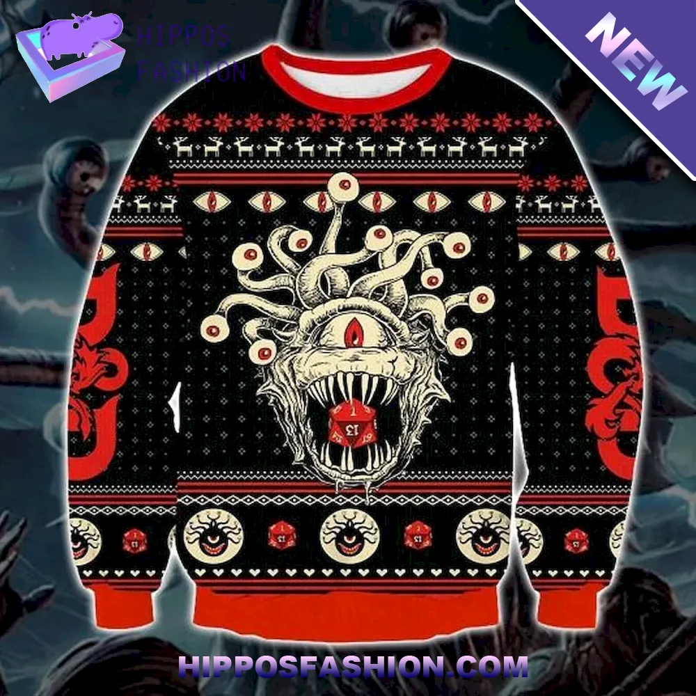 Classes Monster Ugly Christmas Sweater