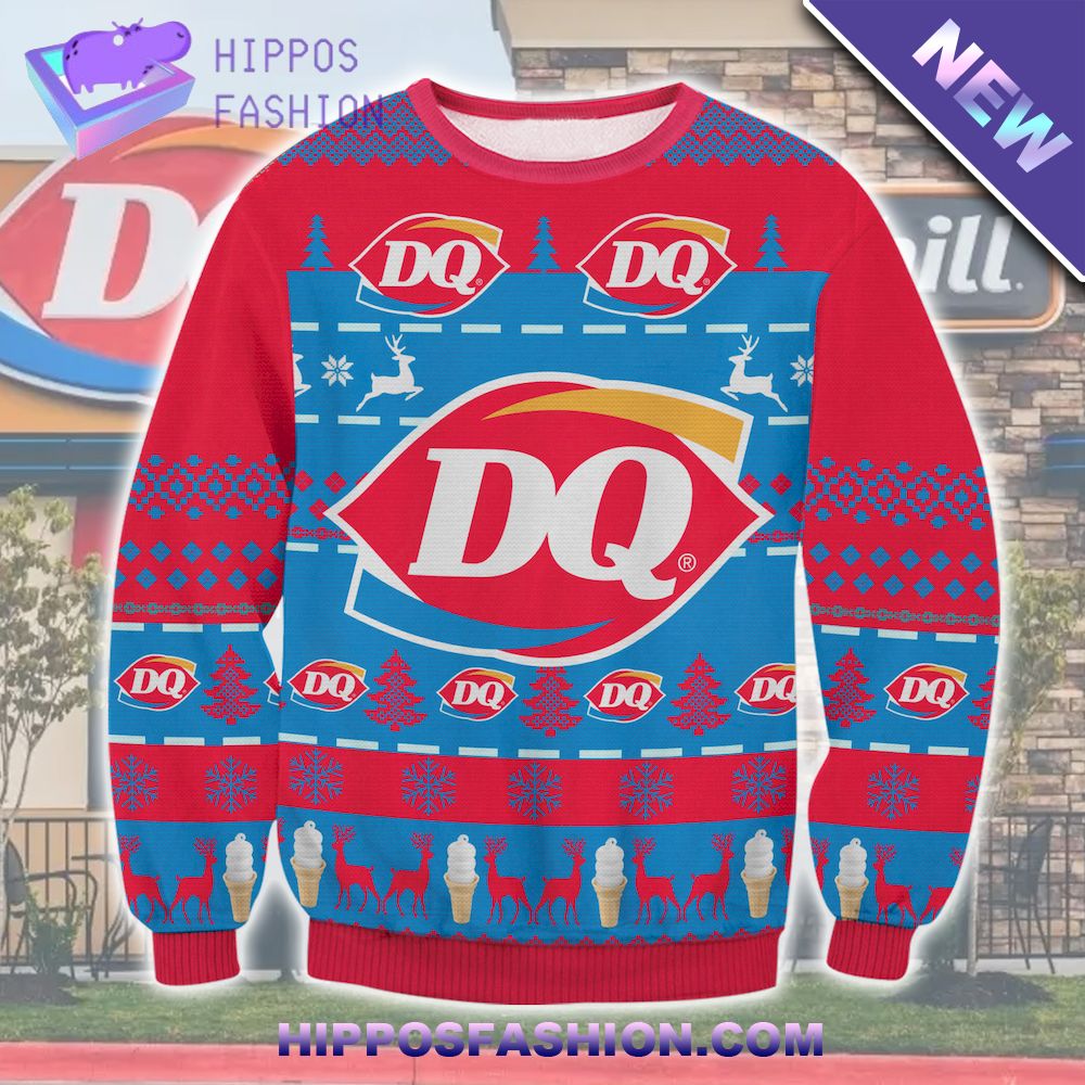 Dairy Queen Ugly Christmas Sweater