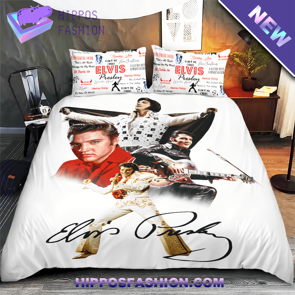 Elvis Presley King Bedding Set