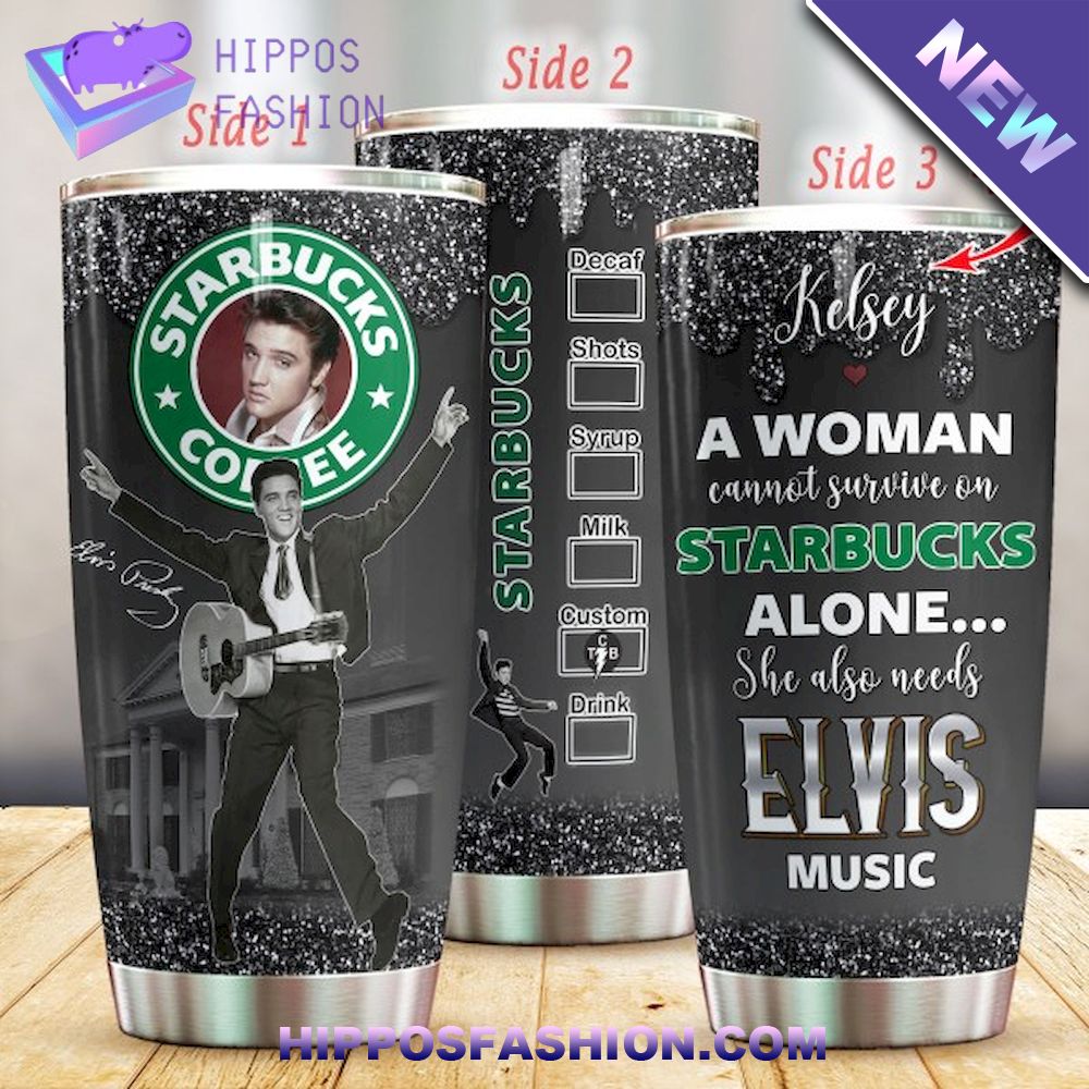 Elvis Presley Personalized Tumbler Cup