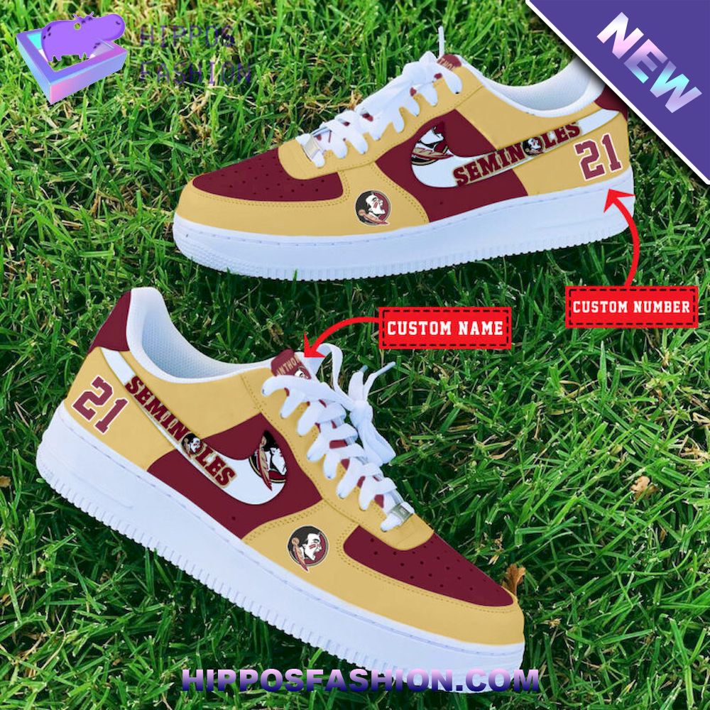 Florida State Seminoles NCAA Personalized Nike Air Force