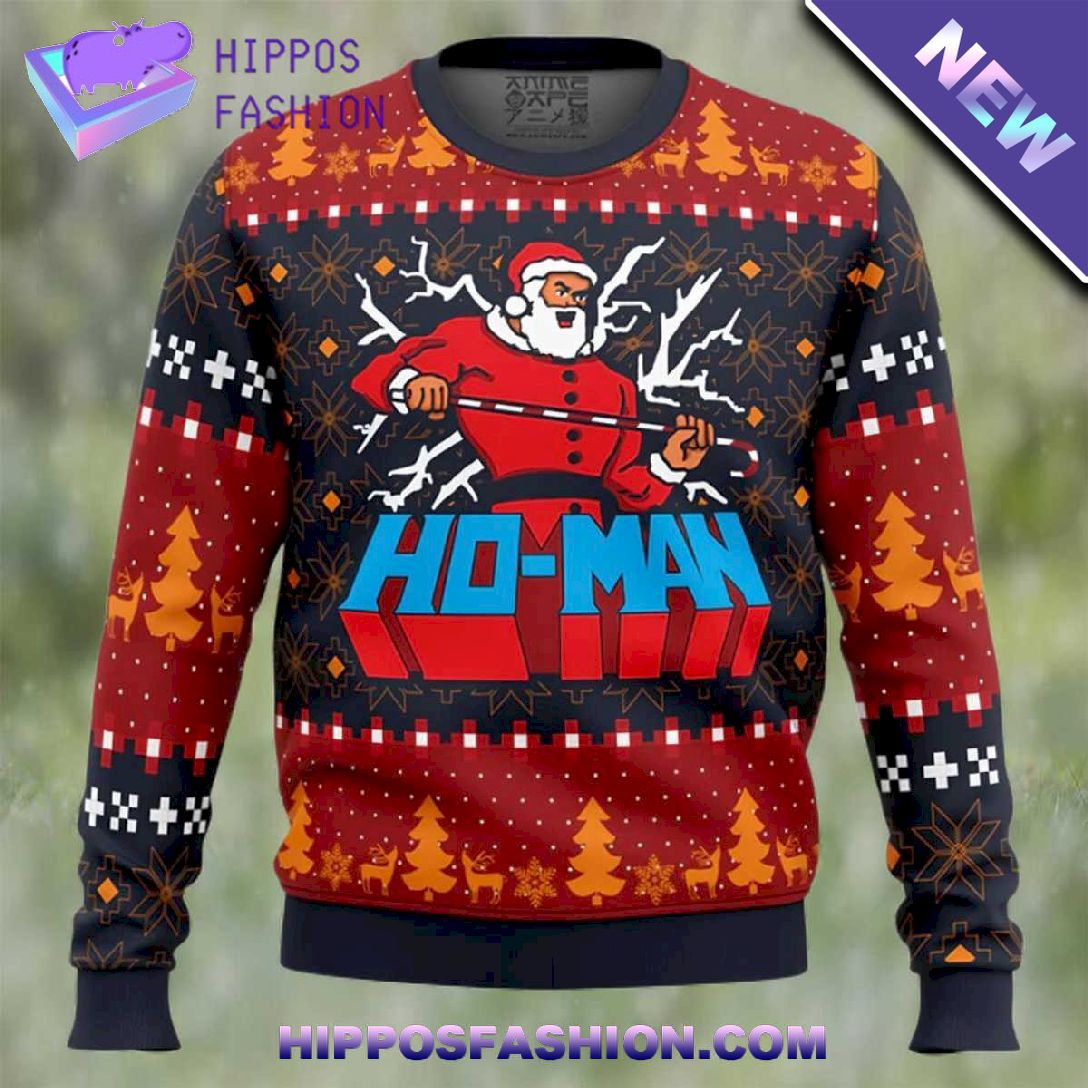 Ho Man Santa Claus Ugly Christmas Sweater qFsxZ.jpg