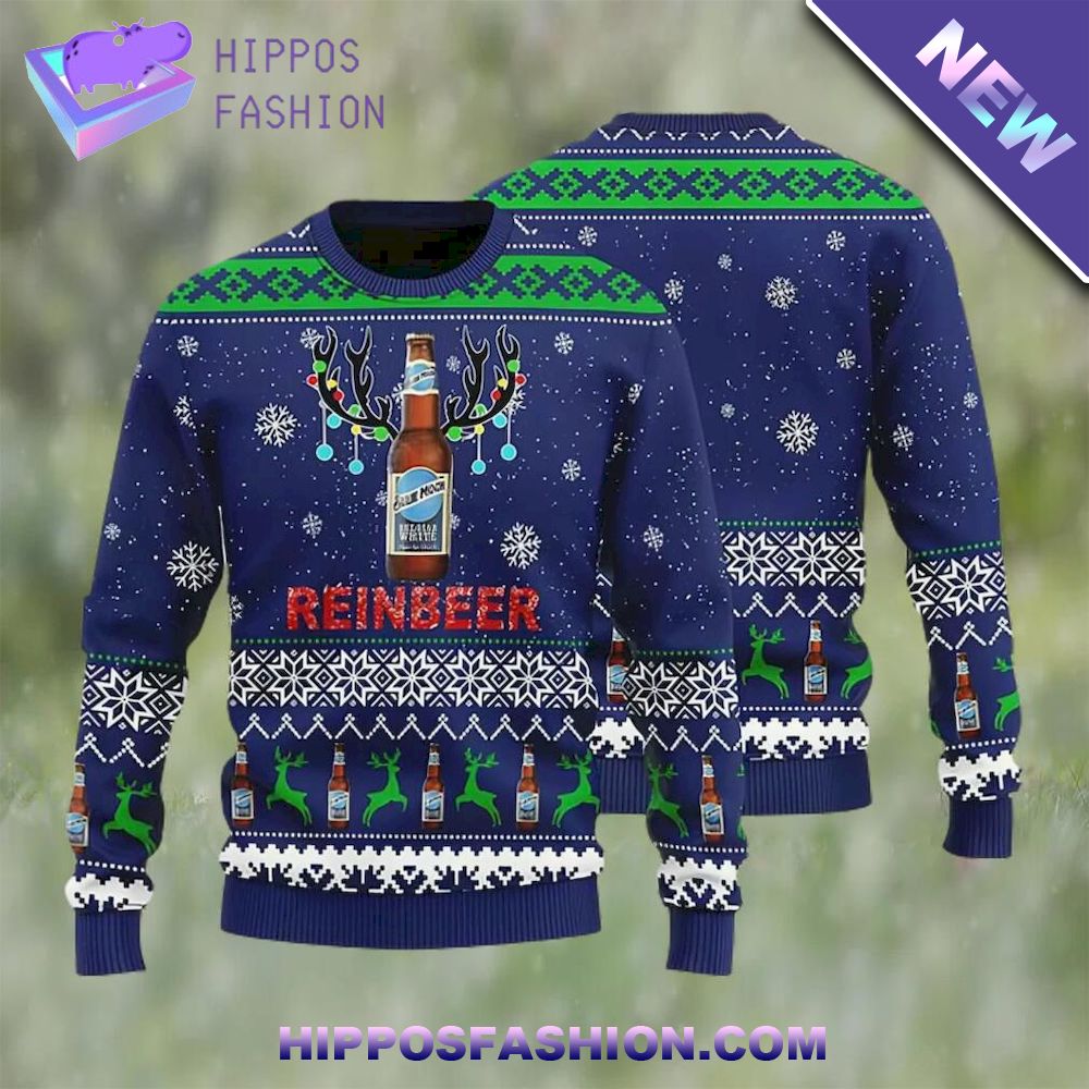 International Beer Day Wonderful Time For A Beer Ugly Christmas Sweater ()