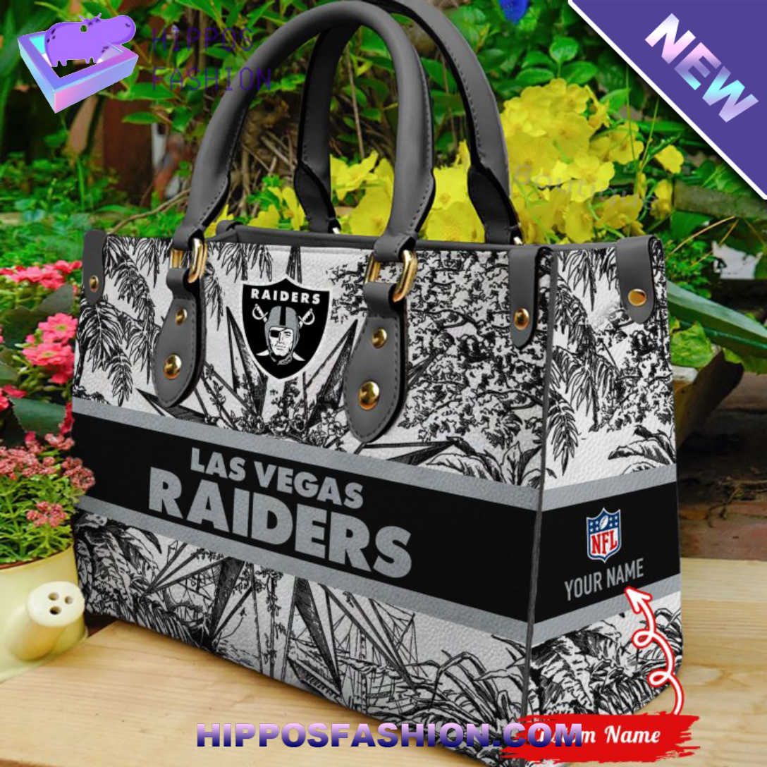 Las Vegas Raiders NFL Personalized Leather HandBag oEJY.jpg
