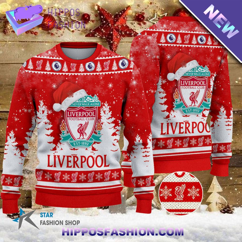 Liverpool EPL Team Ugly Christmas Sweater