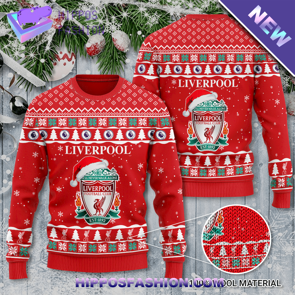 Liverpool FC Christmas D Ugly Sweater