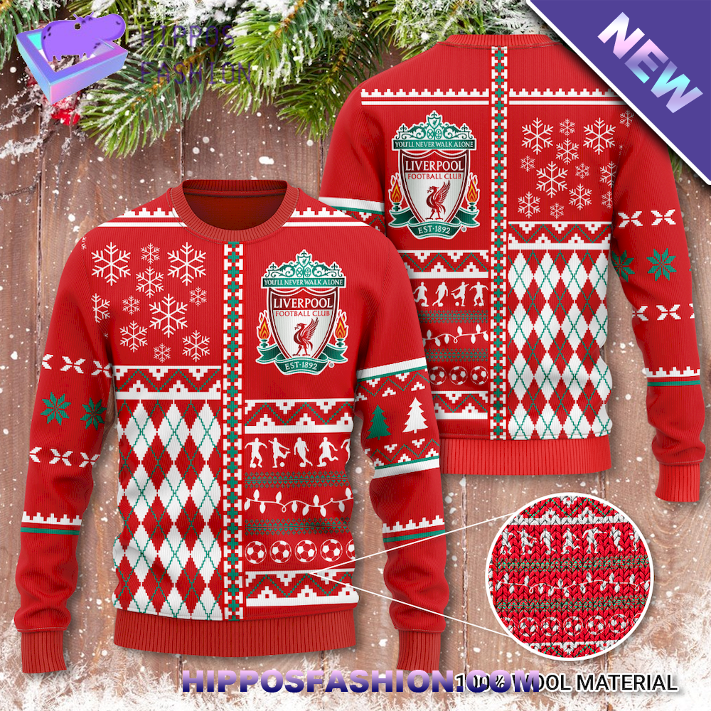 Liverpool FC Xmas D Ugly Sweater