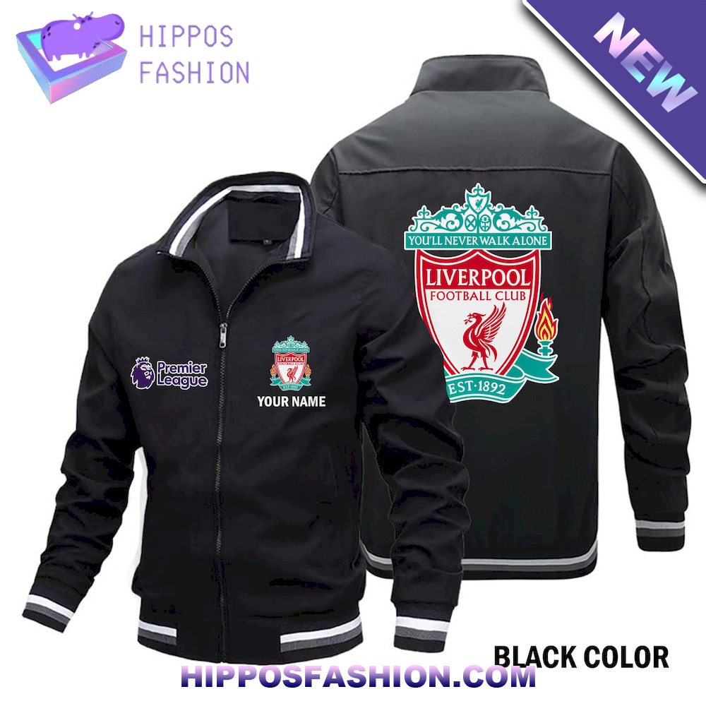 Liverpool Football Club Personalized Bomber Jacket