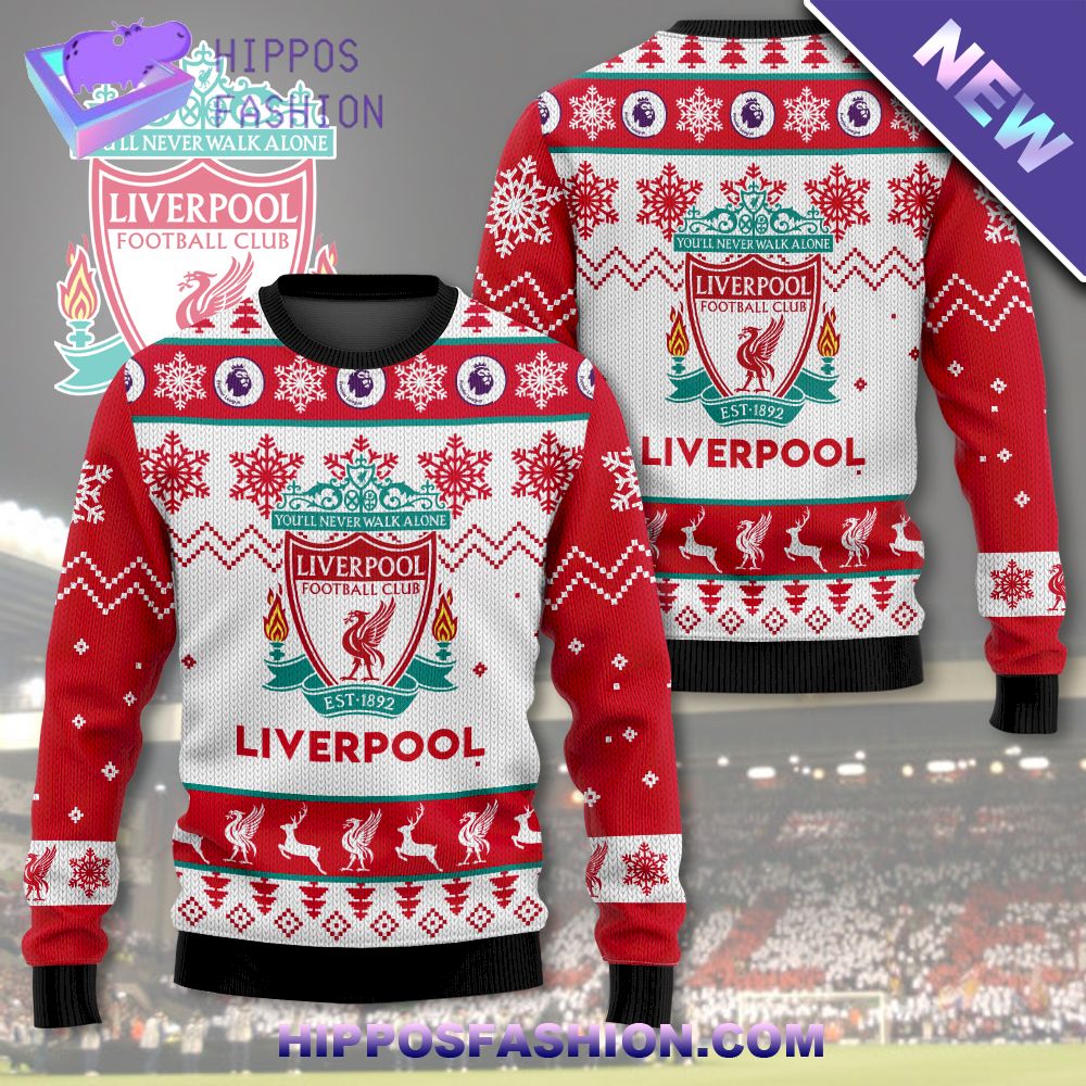 Liverpool The Reds D Ugly Christmas Sweater