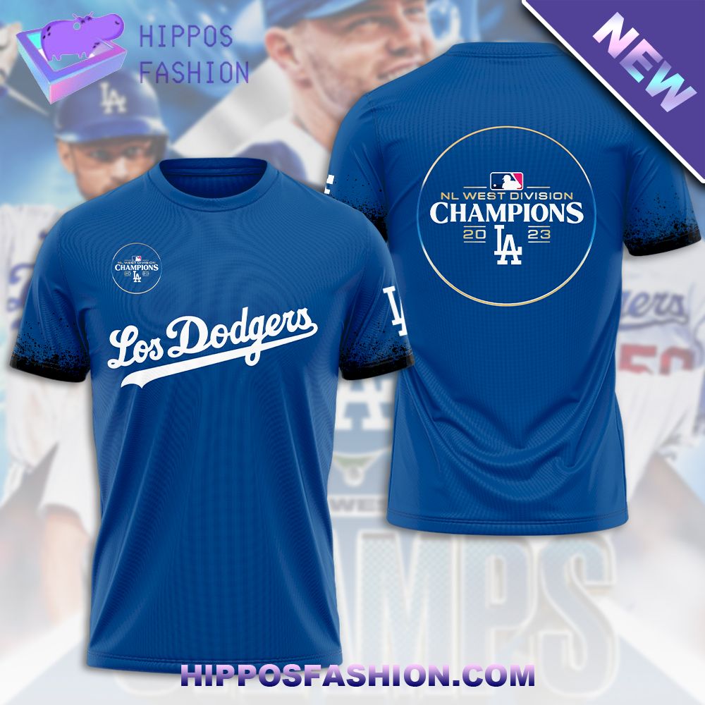 Los Angeles Dodgers Champions 2023 3D T-shirt