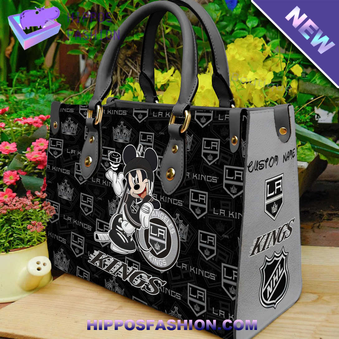 Los Angeles Kings Mickey Women Leather Hand Bag ttXYI.jpg