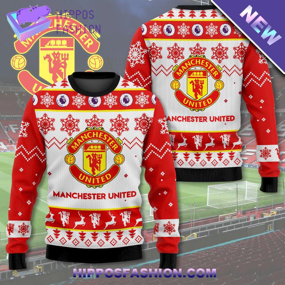 Manchester United D Christmas Ugly Sweater