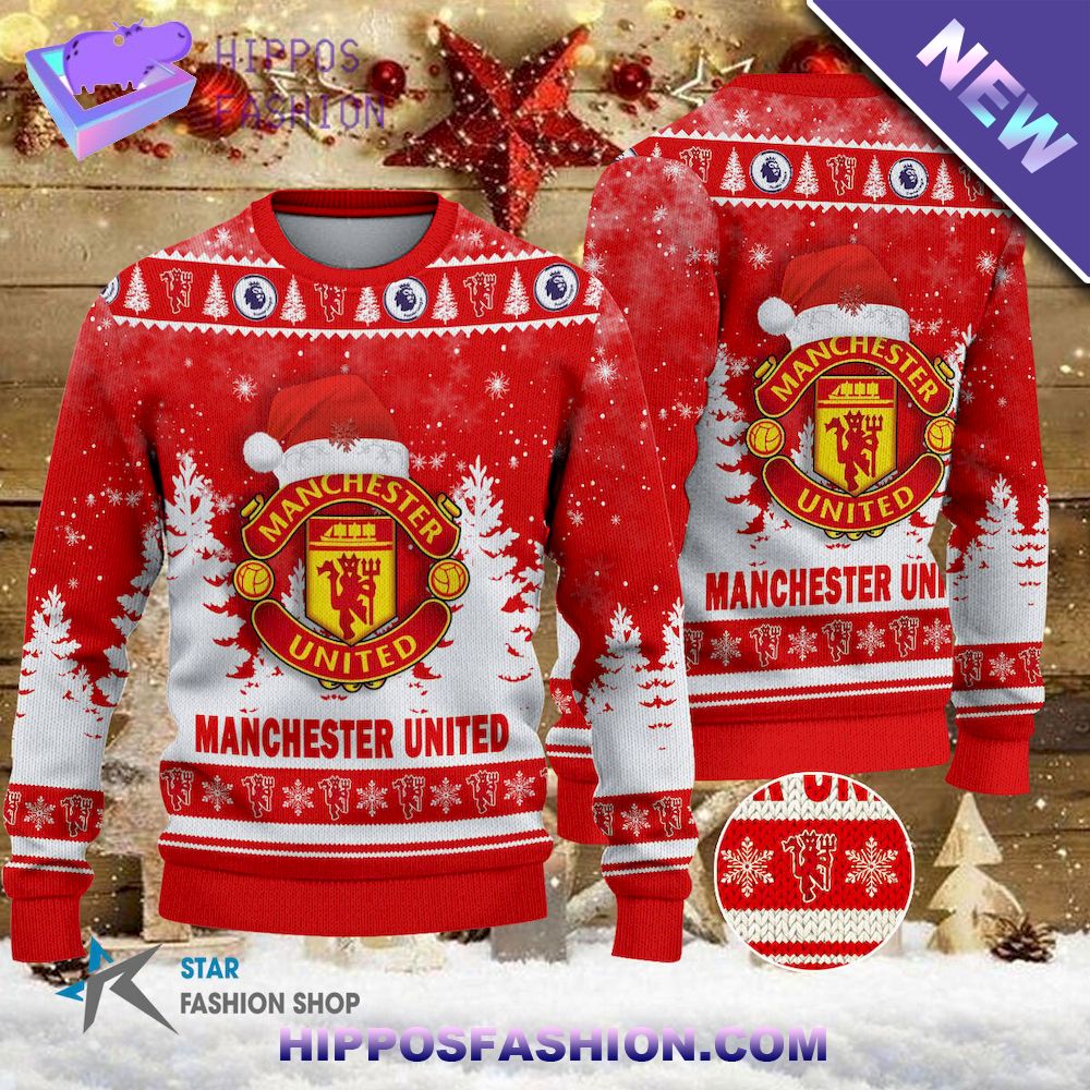 Manchester United EPL Team Ugly Christmas Sweater