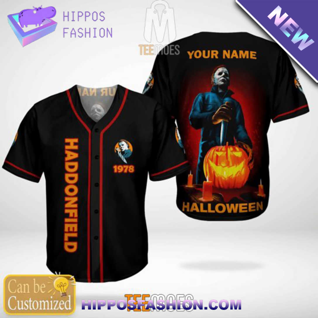 Michael Myers Halloween Personalized Baseball Jersey Ej.jpg