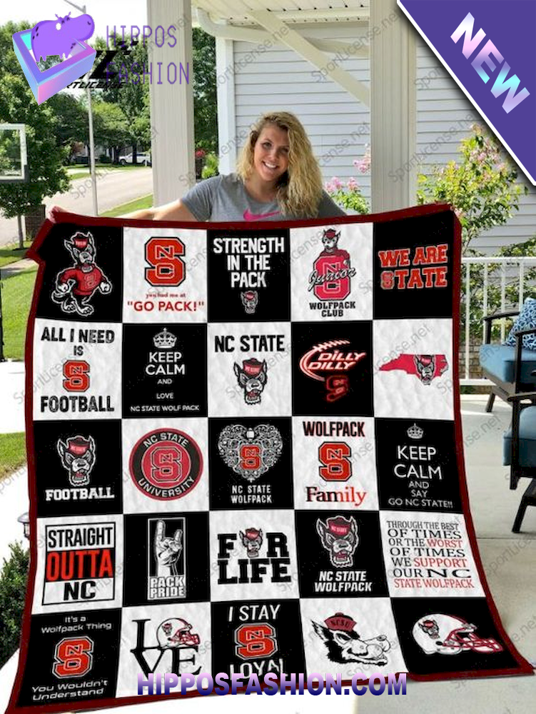 NCAA Nc State Wolfpack Quilt Blanket