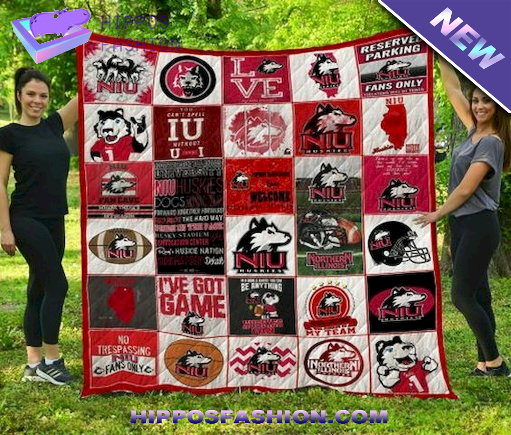 NCAA Northern Illinois Huskies Quilt Blanket