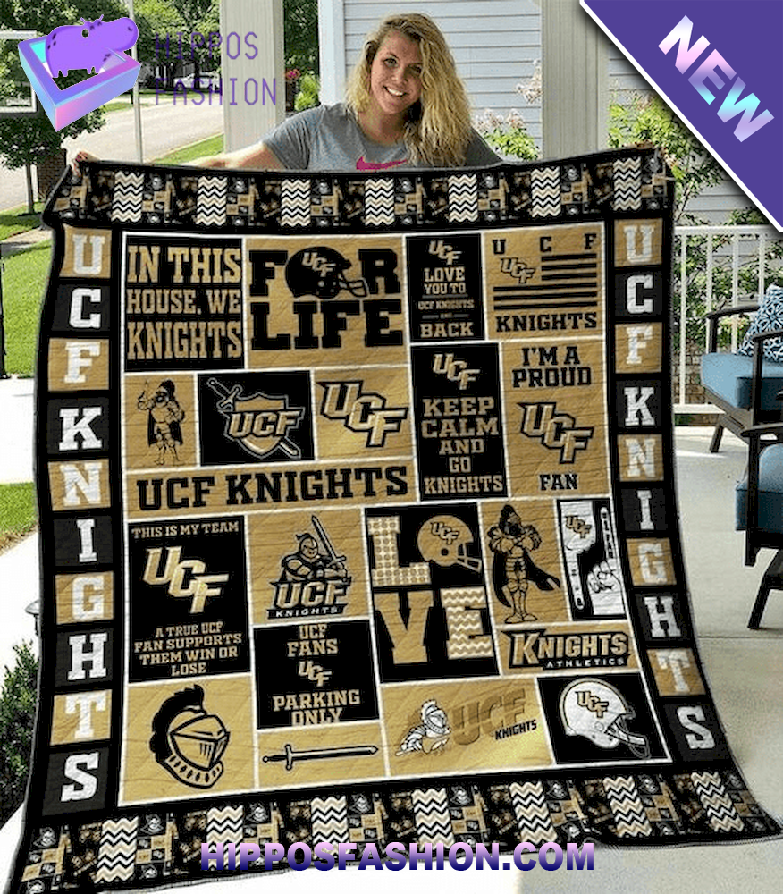 NCAA Ucf Knights Quilt Blanket
