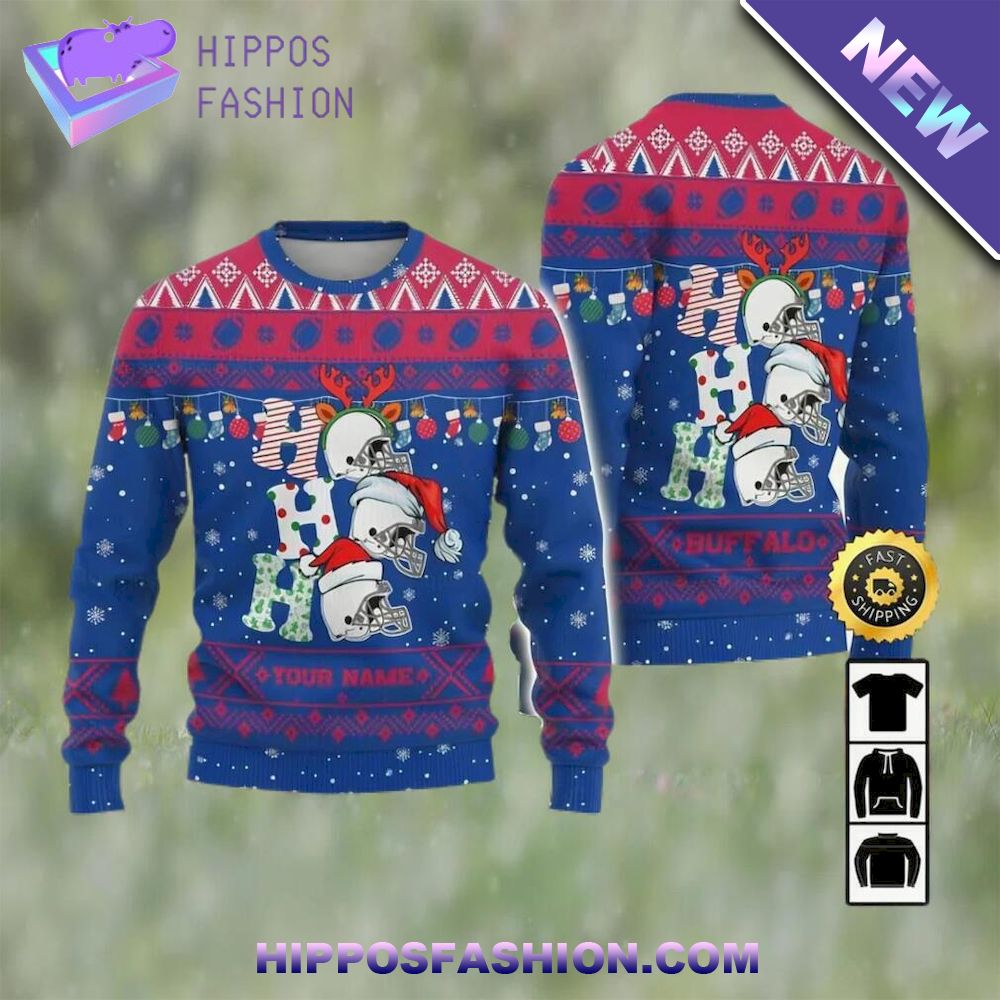 National Football League Buffalo Bills Personalized Ugly Christmas Sweater