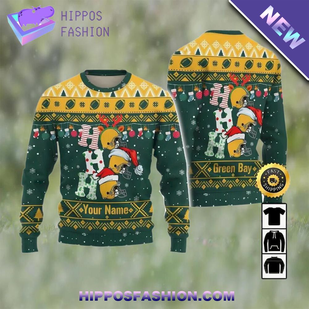 National Football League Green Bay Packers Personalized Ugly Christmas Sweater