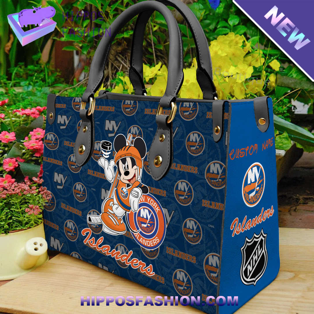 New York Islanders Mickey Women Leather Hand Bag dlQPk.jpg