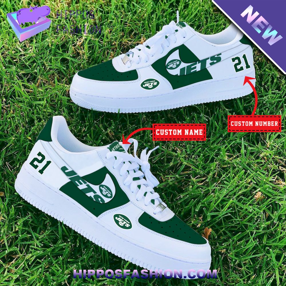 New York Jets NFL Personalized Nike Air Force
