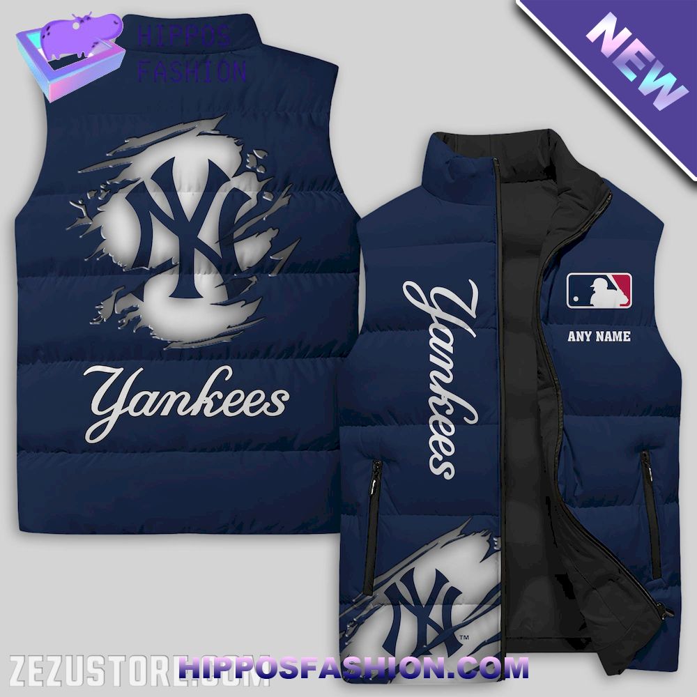 New York Yankees MLB Personalized Puffer Jacket