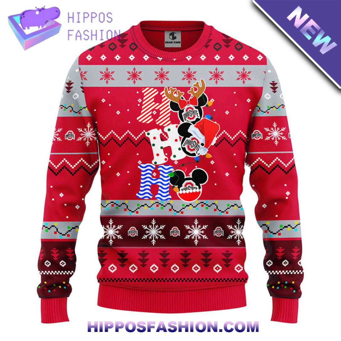 Ohio State Buckeyes Hohoho Mickey Christmas Ugly Sweater Rcwhu.jpg