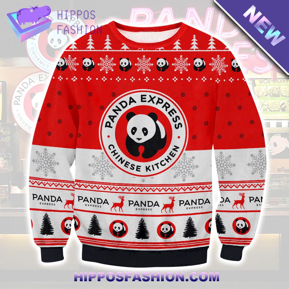 Panda Express Ugly Christmas Sweater