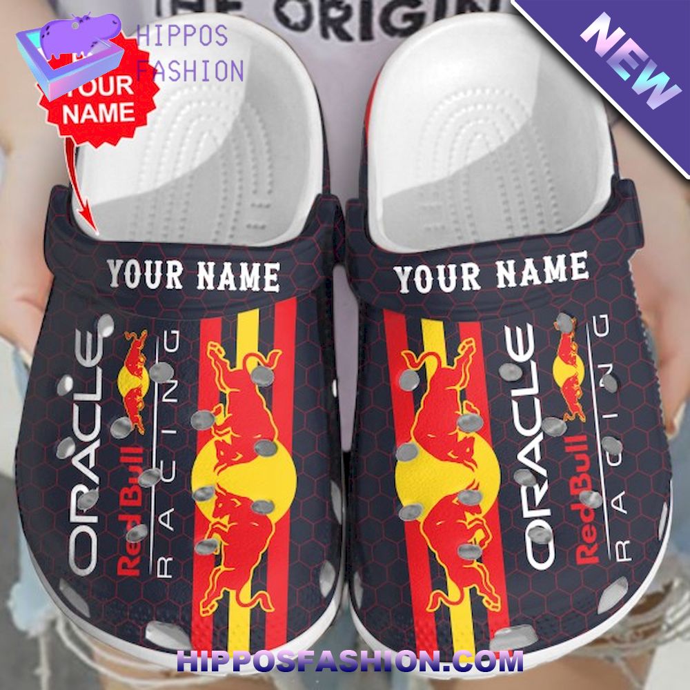 Personalized Oracle Red Bull Racing Crocs