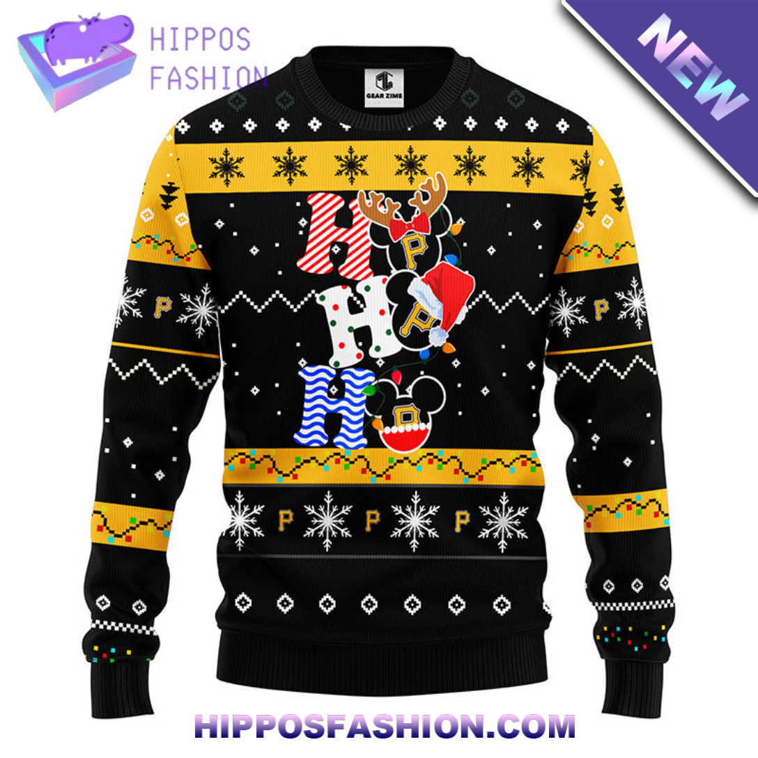 Pittsburgh Pirates Hohoho Mickey Christmas Ugly Sweater FdgI.jpg