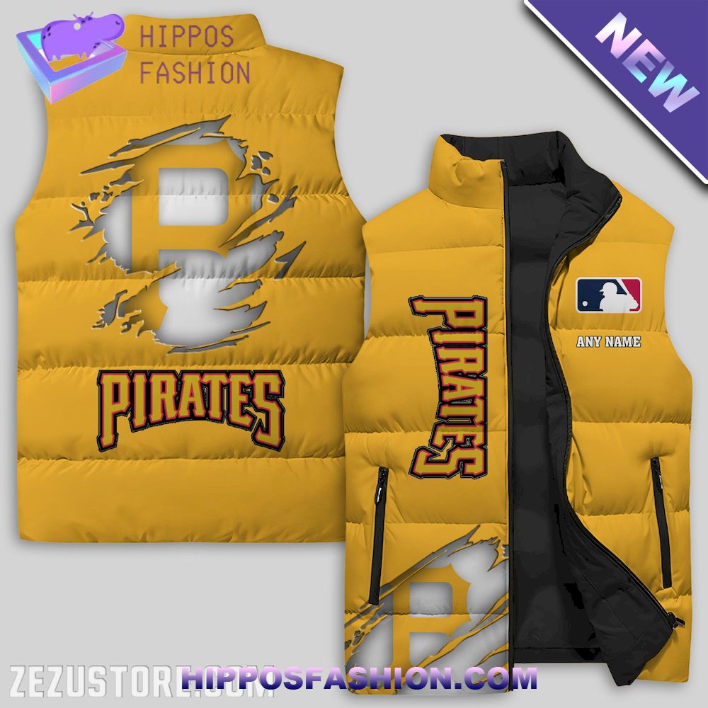 Pittsburgh Pirates MLB Personalized Puffer Jacket