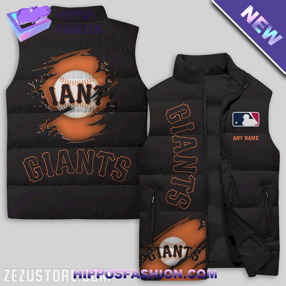 San Francisco Giants MLB Personalized Puffer Jacket