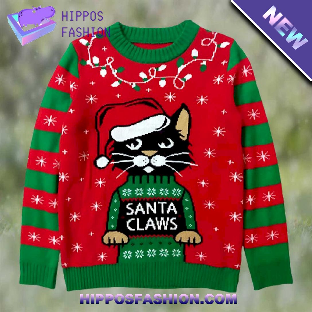 Santa Claws Cat Ugly Christmas Sweater WGCdw.jpg