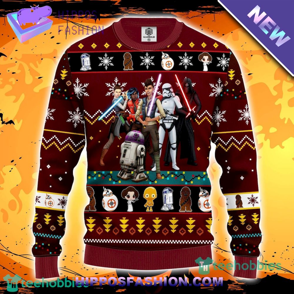 Star Wars Dark Ugly Christmas Sweater Amazing Gift Men And Women Christmas Gift