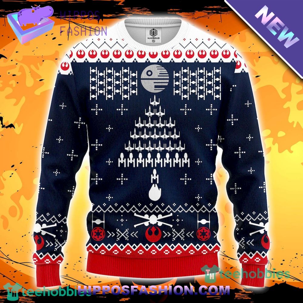Star Wars Fight Ship Amazing Ugly Christmas Sweater
