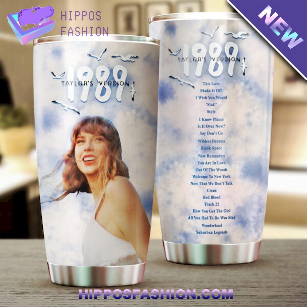 Taylor Swift 1989 Taylor Version Tumbler Cup