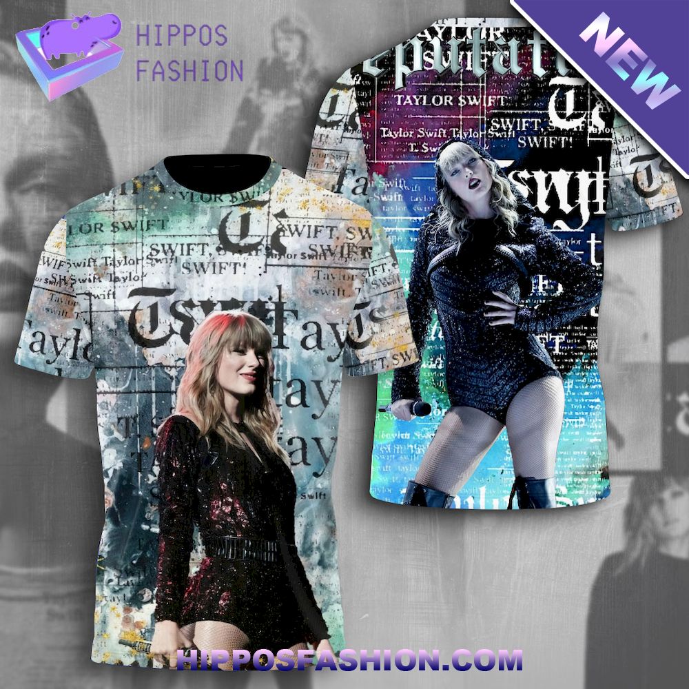 Taylor Swift Gifts For Fan Lovers Signatures 3D T-shirt